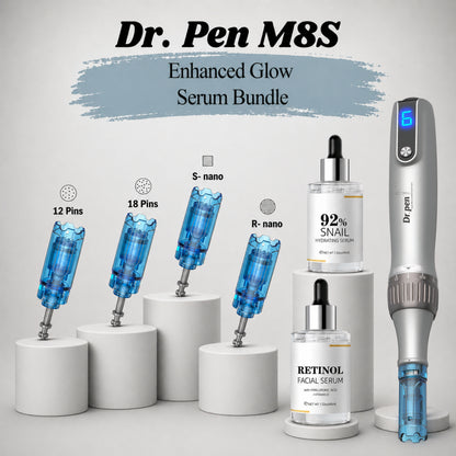 Dr. Pen M8S Enhanced Glow Serum Bundle