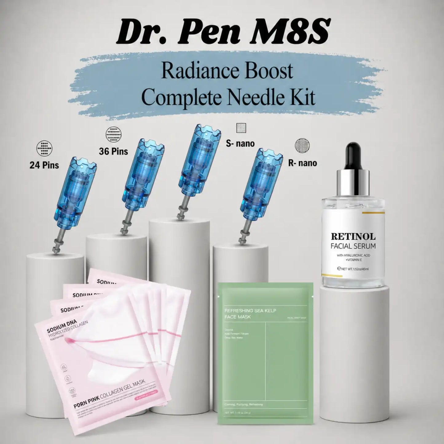 Dr. Pen M8S Radiance Boost Complete Needle Kit
