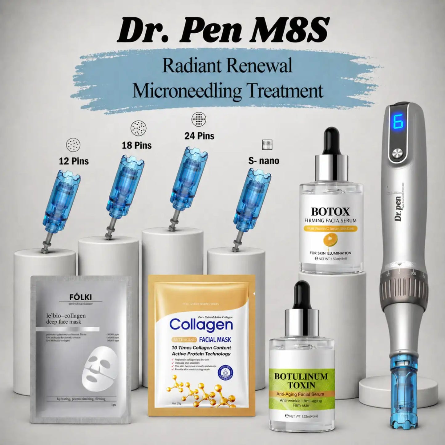 Dr. Pen M8S Radiant Renewal Microneedling Treatment